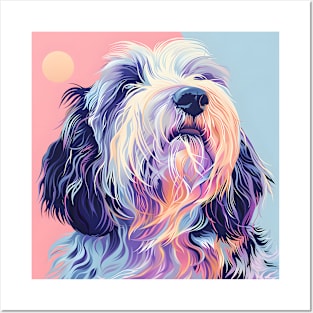 Bearded Collie in 80's Posters and Art